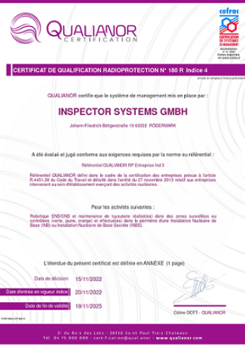 Qualianor Zertifikat